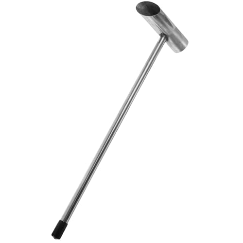 SUPVOX Cucchiaio Multifunzione per Zucchero Filato in Acciaio Inox Riutilizzabile Manico lungo Ergonomico, Paletta Robusta per Alimenti e Accessori per Dolci, per Uso Colore Casuale