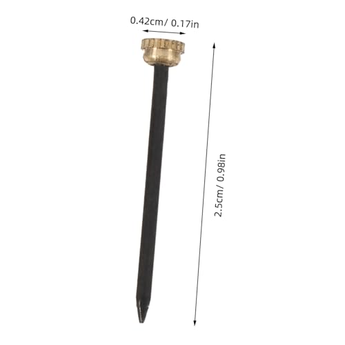 20 piezas de clavos decorativos de cobre para colgar cuadros y marcos con diseño elegante y robusto para decoración del hogar miniatura 2