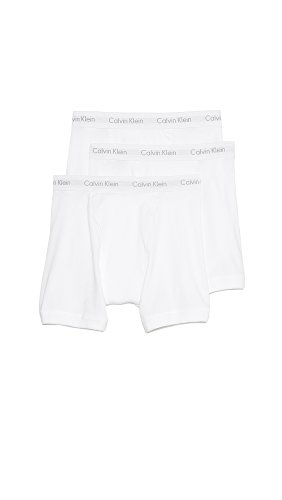 Calvin Klein Mens Underwear Cotton Classics 3 Pack Boxer Briefs