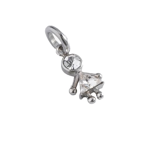 Alex and Ani Interchangeable Crystal Girl Charm​