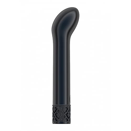 SHOTS ROY001GUN Jewel - Vibrateur de Luxe pour tes Aventures - Rechargeable - Plaisir illimité - Matériaux ABS - 12 x 2,5 cm - Bronze