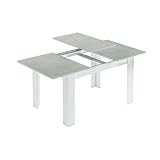 Dmora - Mesa para Comedor Extensible, 140 x 90 x 78 cm