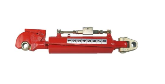 Hydraulischer Oberlenker mit Fanghaken Kat. 3 – Verstellbarer Traktor Oberlenker für Landwirtschaft, robuste Stahlkonstruktion, doppeltwirkend, präzise Längenverstellung, hohe Belastbarkeit
