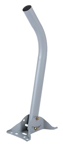 Cables Direct Online Weatherproof Adjustable J-Pole Mount for Satellite Dish or TV Antenna – Roof or Wall Installation Tripod Bracket with Included Hardware