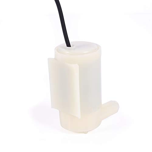 Phefop Mini Bombas de Agua, Bombas de Agua Sumergibles, Apariencia Micro Delicada para Funciones Completas, bajo Ruido, para Acuario, Experimento, Fuente (JT-DC3W Horizontal)