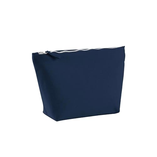 Westford Mill Canvas Accessory Bag, Colour: Navy, Size: S (13 x 12.5 x 6 cm)