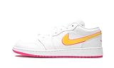 nike jordan formula 23 low q54 Estilo retro Nike Air Jordan 1 Low Edge Glow GS, Zapatillas de bsquetbol, White Lemon Venom Pink Blast, 38 EU