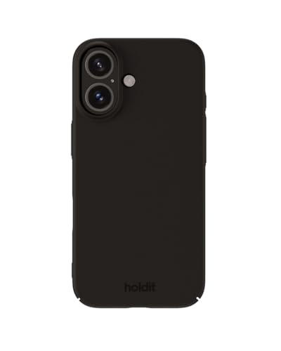 Holdit iPhone 16 Plus �P�[�X �X�g���b�v�z�[���t�� �}�b�g�d�グ ���^ �y�� ���C�����X�[�d�Ή� �u�����h �X�}�z �J�o�[ �u���b�N �X�^�C���b�V���u���b�N �� iPhone16Plus �A�C�t�H��16�v���X �X�}�z�P�[�X