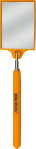 MAG-MATE 318HVO Telescoping Rectangular Glass Inspection Mirror, 3-1/2