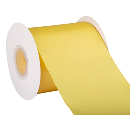 Double Faced Satin Ribbon, 100mm X 22M, Solid Polyester Craft Ribbon, Perfect for Gift Wrapping Crafts - Image 4