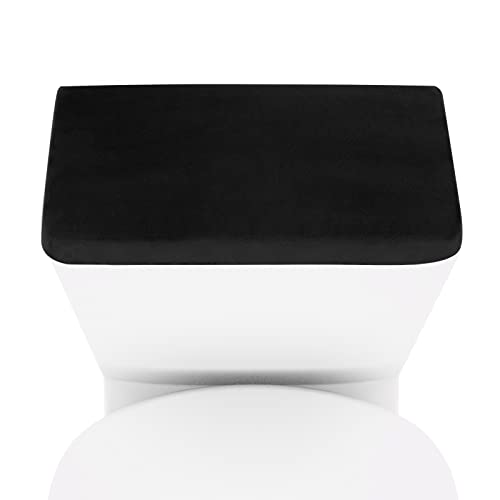 AZHCHKE Stretch Velvet Toilet Tank Lid Cover for Bathroom Super Soft Toilet Tank Cover Luxury Velvet...