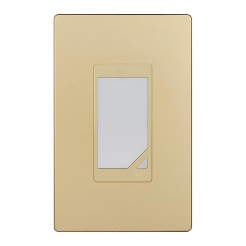 Image of LIDER Full Face LED Decorator Guide Light, 120VAC /15A, Matte Gold