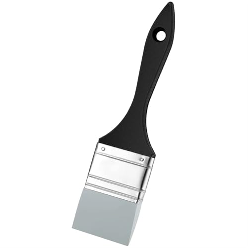 XIUsheUA Herramienta de Pintura a Base de acrílico Flexible de la brocha Plana Firme Ancha del silicón para Vallas, mampostería(2 Inch)