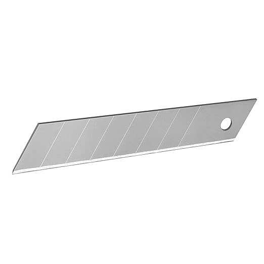 Image of Eclet Heavy Duty 18 mm Cutter Knife with 10 Replacement Blades(MULTICOLOUR)(A) (blade)