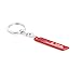 CARRUN ST Line Emblem Key Chain 3D Metal Badge for Universal Ford Kuga 2018 Focus Mk3 Fiesta 2019 Ecosport 2009-2015 Mondeo (Key Chian - Red) (CR-STL2)