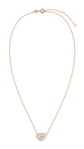 Tory Burch Women's Kira Heart Pendant Necklace