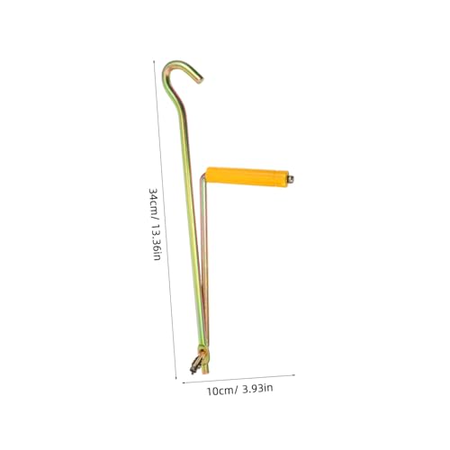 Manivela manual para gato de tijera LAPYAPPE de hierro resistente 2