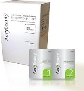 Avry Jelly Spa Pedicure Pedi Foot Bath Set - GREEN TEA 30 Set Case