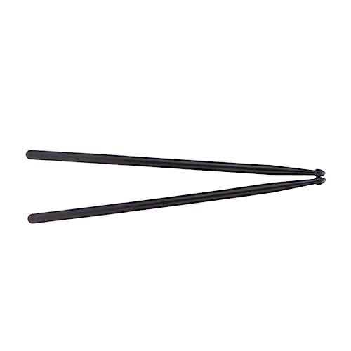 Set de baquetas de nylon ligeras negras para batería miniatura 1