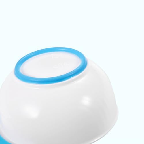 Totority 1 Terno Bebê Criança Triturador De Comida De Bebê Plástico Servir Tigela Artesanal Frutas M