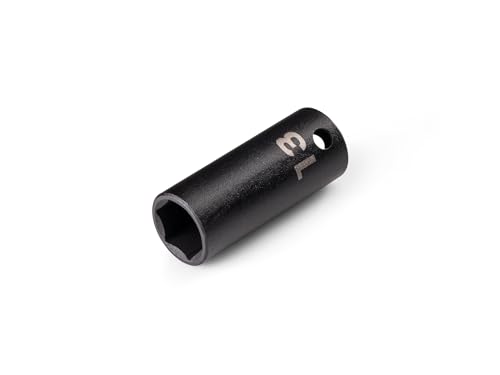 Image of TEKTON 3 /8 Inch Drive x 13 mm Semi-Deep 6-Point Impact Socket | SID14113