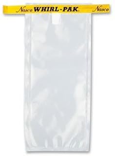 Whirl-Pak B00679WA Sterile sampling bag, 4 oz, Clear