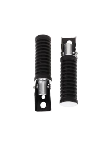 Repose-Pieds Moto Anti-Vibration Paire de Pédales Aluminium pour Suzuki GN125