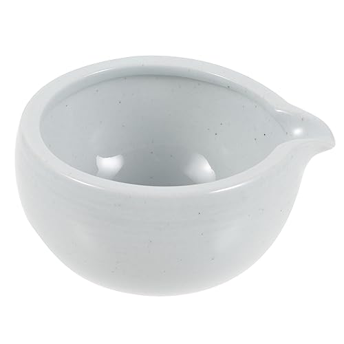 LABRIMP Japanese Tea Ceremony Utensils Bulk Matcha Bowls with Spout Ceramic Matcha Bowl Set