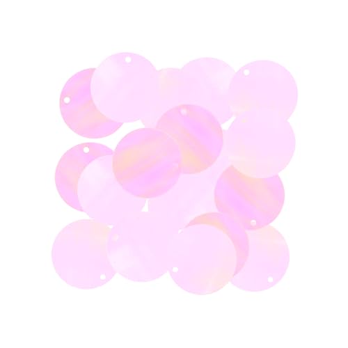 TEHAUX 1 Pacote/45G Sinfonia Buraco Pendurado Arco-Íris Copo Lantejoulas Iridescente Bordado Redondo