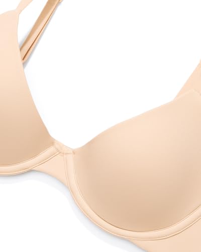 Image of INLYRIC Women's Inbarely Plus Balconette Bra - Lightly Padded Underwire Sexy Tshirt Demi Bras Supportive