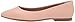 Amazon Essentials Women's Pointed-Toe Ballet Flat, Blush, 9