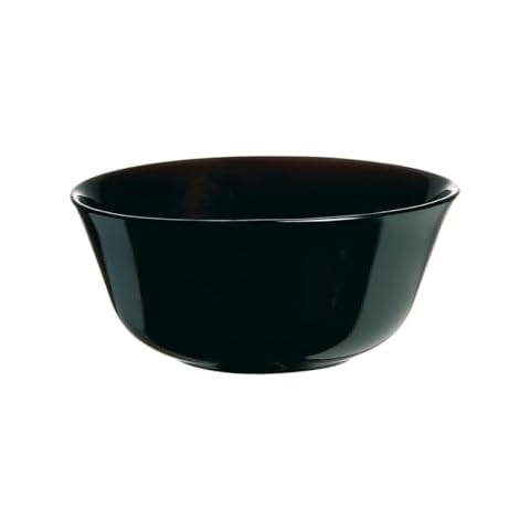 Luminarc Carine Black Glass Salad Bowl Cover
