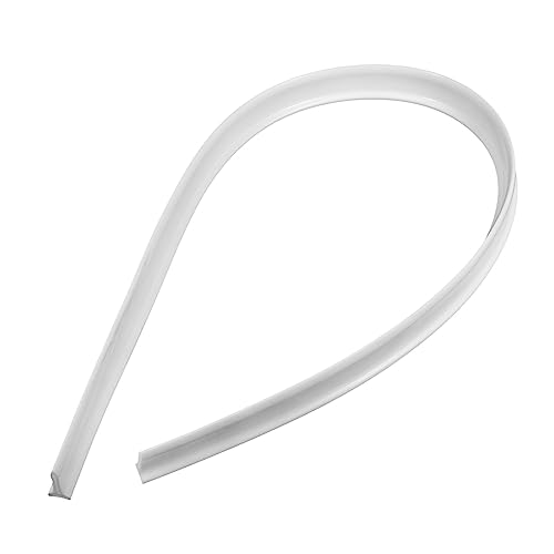 Gadpiparty 1m Shower Water Dam Flexible -splash Barrier for Bathroom Sink Shower Self-adhesive for Easy Installation Smooth for Wet and Dry Separation