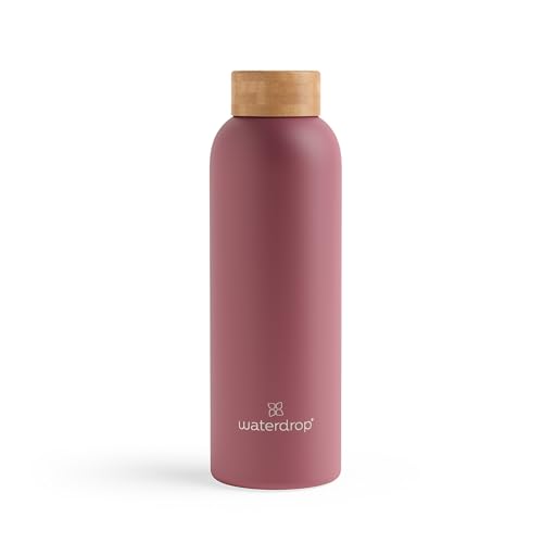 Immagine prodotto: waterdrop® Borraccia Termica | Borraccia per acqua in acciaio 600ml | Thermos: mantiene il caldo per 24 ore e il freddo per 12 | Acciaio inox senza BPA | Sostenibile e Riutilizzabile