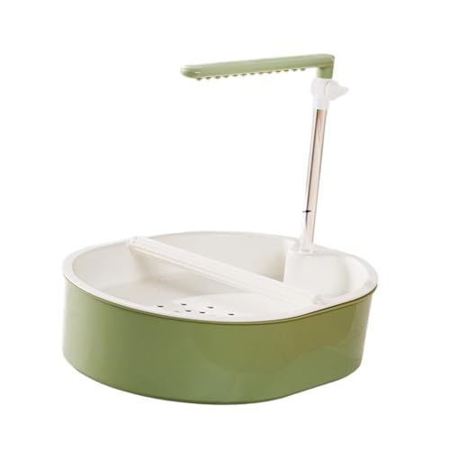 Baignoire pour perroquets avec douche automatique et débit réglable - 8