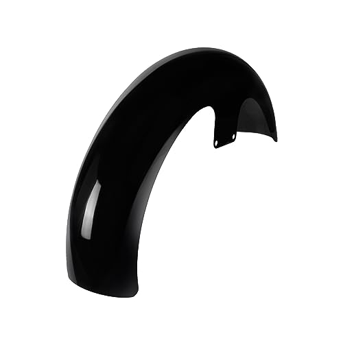 Garde-boue avant wrap 21" pour Harley Touring en acier robuste gloss black