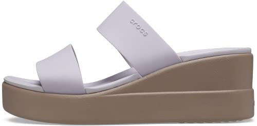 Image of Crocs Women Brooklyn Mid Wedge Sandal