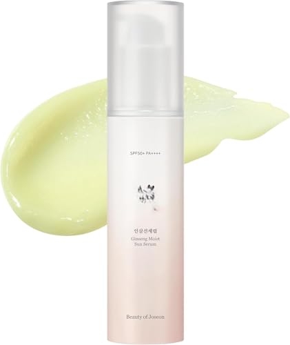 Image of Ginseng Moist Sun Serum SPF 50+ PA++++ (50ml) | Lightweight Sunscreen with Anti-wrinkle, Brghtening & UV Protection, Non-Sticky, Low Irritation for All Skin Type (Style-11)