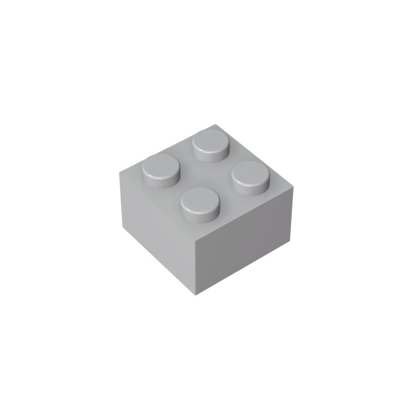 XYEIUGO 3003 Basic Bricks Brick 2x2, Light Bluish Gray, 50 PCS — image 1