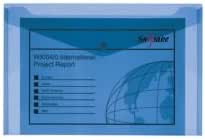 Snopake Twinfile 14032 A4 Blue Polypropylene Pack Of 5 - View #13