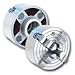 Bison 10" Dia. 2-1/2" Center Hole L-0 Spindle 4-Jaw Long Taper Semi-Steel Body Universal Chuck