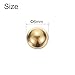 #US 100pcs Precision Solid Brass Bearing Balls 6mm Industrial Brass Ball Spheres