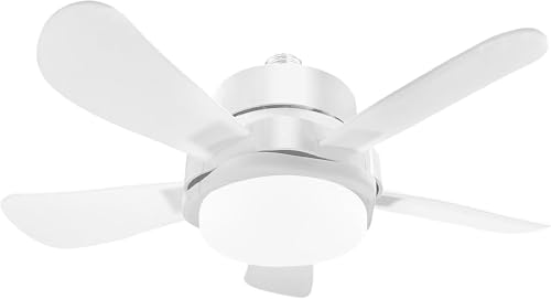 oxylops Ventilatore Soffitto con Luce LED,Ø40 cm,6...
