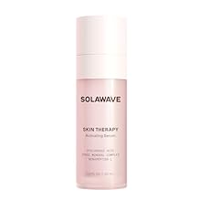 Solawave Wand Skin Therapy Activating Serum | Hyaluronic Acid and Peptides | Enhance Skincare Device Results | Hydrating Microcurrent Galvanic Current | Wrinkle Smoothing
