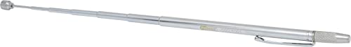 KS Tools 550.1001 2in1 Teleskop-Magnethalter mit Waschdüsen-Reinigungs- und Einstellwerkzeug, 150-675mm