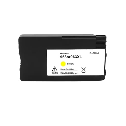 Cartouche encre 963 jaune pour réussir vos présentations de télétravail à la maison