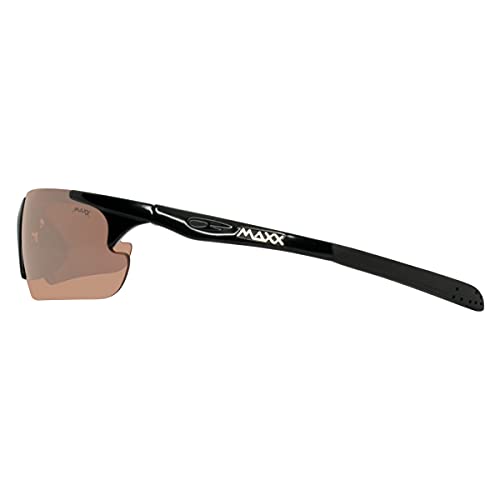 Maxx Storm HD Lenses Black Frame Sports Sunglasses3