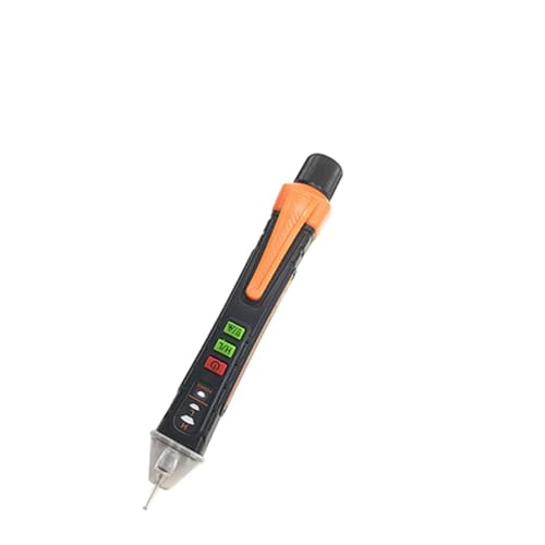 WYGBMZL Bolígrafo probador de Voltaje Lápiz de Prueba Multi Digital AC DC 12-250V probador Detector de Voltaje eléctrico Pluma de Prueba Herramientas de Electricista for Juicio de Cable en Vivo/nulo