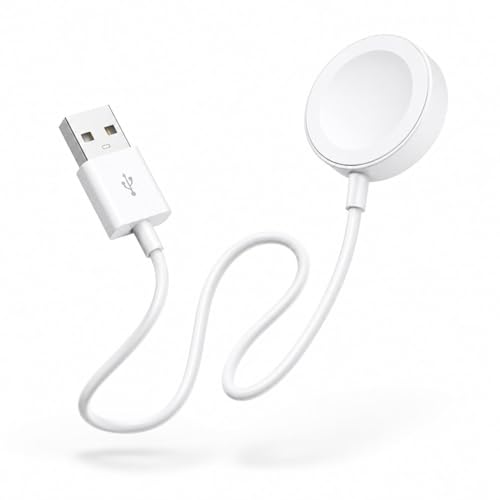 Image of Smart Watch Charger Magnetic Charging Cable Compatible with Smart Watch Magnetic USB Charger for Smartwatch Wireless Charging Dock Cable Compatible