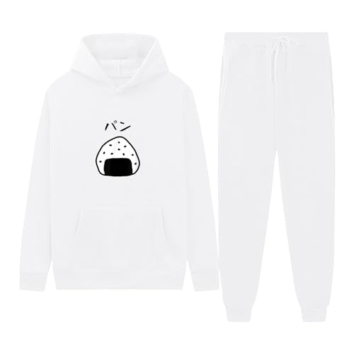 セットアップ メンズ 大きいサイズ パーカー スウェットパンツ 上下セット b系 ストリート ジャージ スポーツウェア カジュアル フード付き お兄系 通勤 アウトドア パーカー メンズ 上下 A-23白M